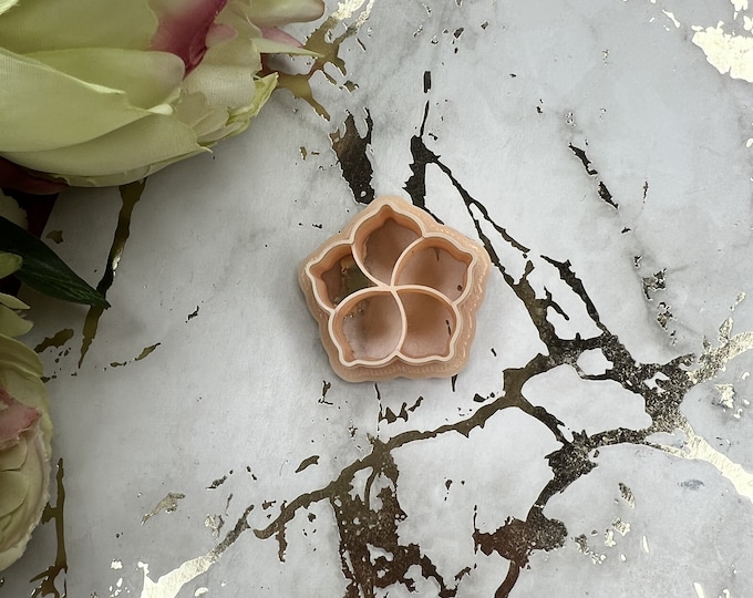 Flower 10 polymer clay cutter