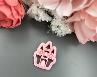 Sand House Polymer Clay Cutter | Beach Earring Shape | Craft Tool