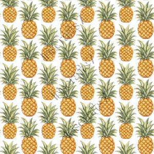 Carta transfer Ananas 1 immagine_ Strumenti per argilla_ Creazione di orecchini_ Carta transfer magica_ Carta idrosolubile