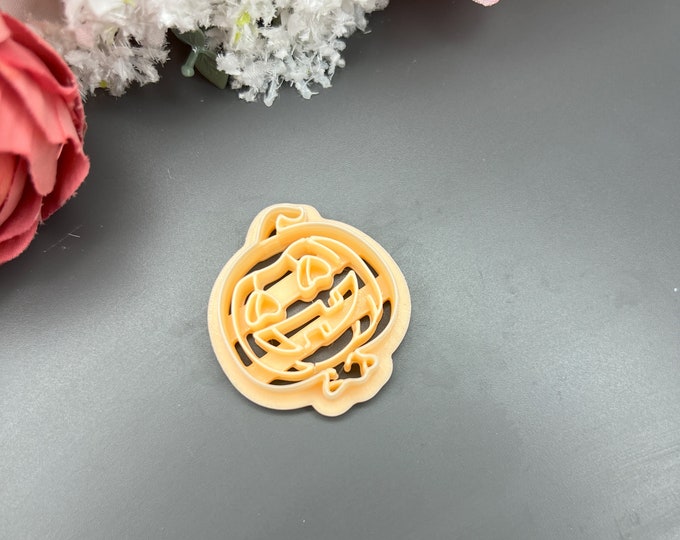 Clay cutters Pumpkin Face_ Halloween earrings_ Polymer clay cutters_ Ceramic Tools_ Handmade Jewellery