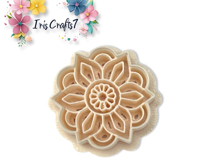 Flower no. 58 Polymer Clay Cutter for Handmade Earring Making, Jewellery & Craft Tools