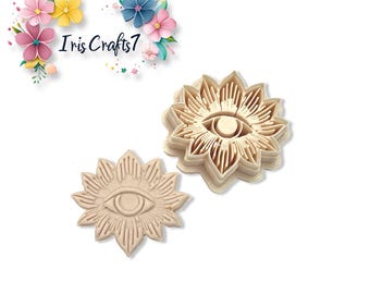 All Seeing Eye Polymer Clay Cutter for Handmade Earring Making, Craft Tools