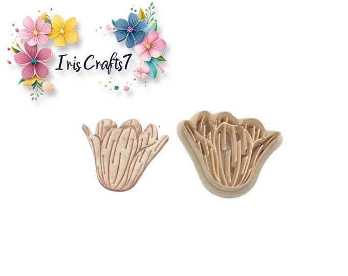 Flower 49 Polymer Clay Cutter - Earrings Making - Ceramic Tools