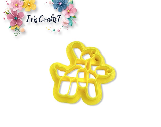 Playful Balloon Dogs Polymer Clay Cutter for Valentine Earrings