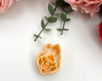 Reaper Clay Cutter – 3D Printed Polymer Clay Tool for Halloween Earrings