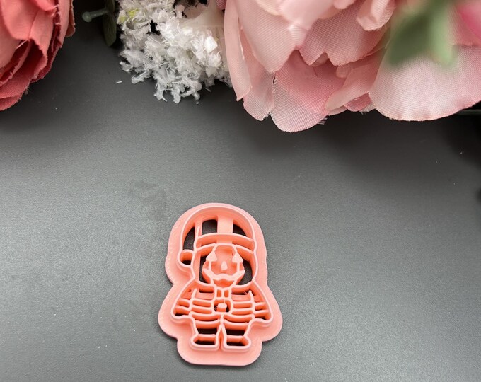 Pumpkin Santa Polymer Clay Cutter - Christmas Craft Tool - Holiday DIY Supplies