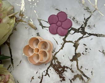 Flower 11 polymer clay cutter
