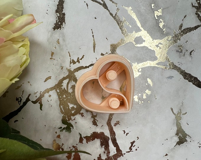Clay cutters Yin and Yang heart| Polymer clay cutter| clay tools| Jewellery tools| ceramic tools