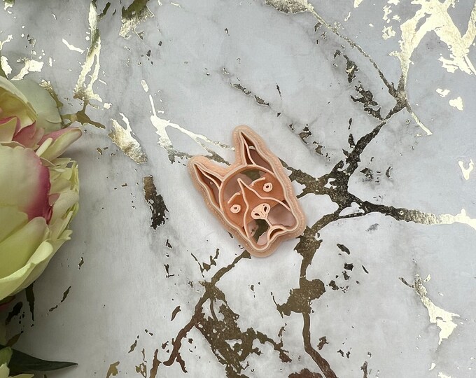 Boxer polymer clay cutter