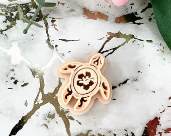 Turtle 3 polymer clay cutter