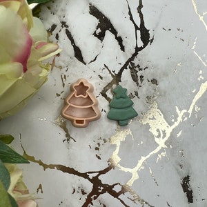 Christmas tree 1 polymer clay cutters / earrings cutters/ Handmade Jewellery
