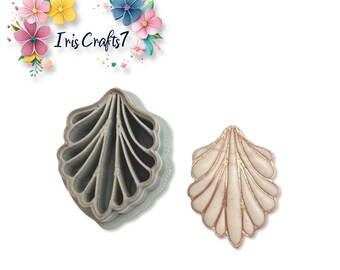 Scalloped 16 Polymer Clay Cutter Earring Jewelry Tool