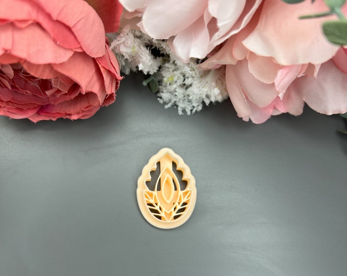 Clay cutter Leaf 1_ Floral cutters_ Polymer clay cutters_ Ceramic tools