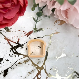 Toast Clay Cutter: Polymer Clay Tool, Earring Making