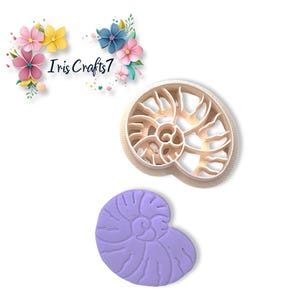 Shell 5 Polymer Clay Cutter for Handmade Earrings Jewelry Making, Clay Tools