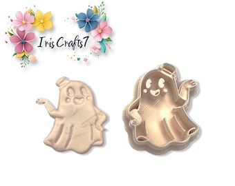 Ghost Polymer Clay Cutter: Halloween Earring DIY Tool