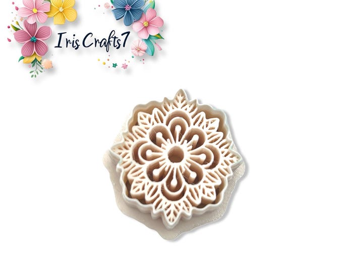 Flower Shape No. 64 Polymer Clay Cutter | Jewelry, Charm, Pendant, Craft Tool