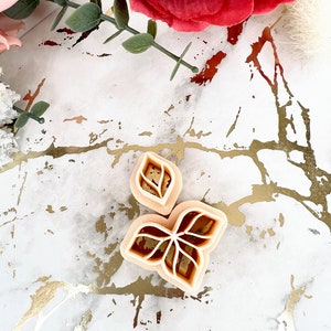 Clay Cutters Flower 18 – Polymer Clay Cutter for Floral Earring Making, Jewellery Craft Tools, Intricate Blossom Design for DIY Projects