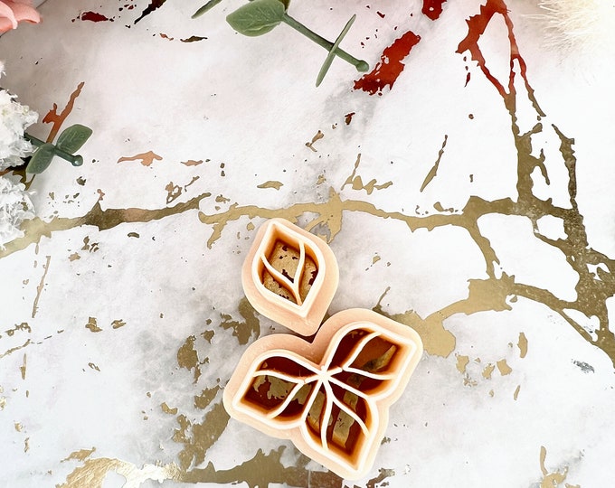 Clay cutters Flower 18| Polymer clay tools| Ceramic cutters| Clay earrings| Jewellery tools