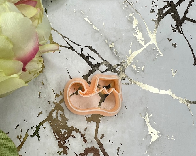 Elf Shoe polymer clay cutters / christmas cutters