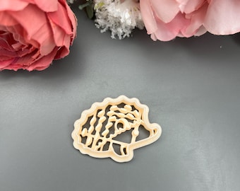Polymer Clay Cutter Hedgehog no. 2 for Autumn earrings Making, Ceramic tools