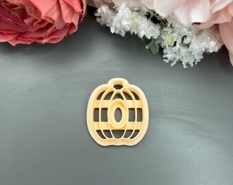 Pumpkin With Hole Polymer Clay Cutter Halloween Earrings Tool