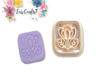 Boho Flower Clay Cutter 29 - Unique Shapes for Baking, Fondant & Creative Crafting Tools