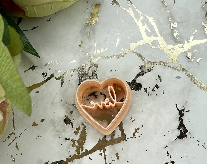 Clay cutters Heart 6| Polymer clay cutters| Ceramic cutters| Polymer clay tools| Jewellery tools| Earring making| Clay tools