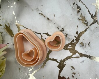 Avocado polymer clay cutter