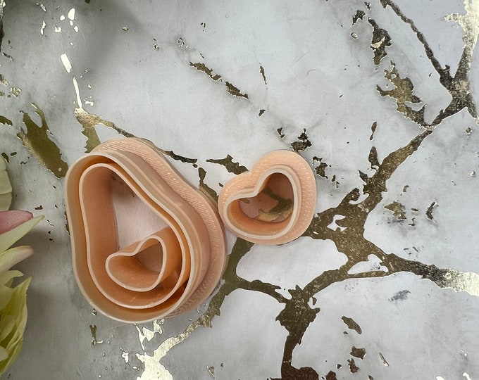 Avocado polymer clay cutter
