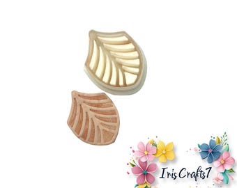 Art Deco 7 Polymer Clay Cutters – Handmade Ceramic Tools for Earrings, Crafting & Jewelry Making Supplies