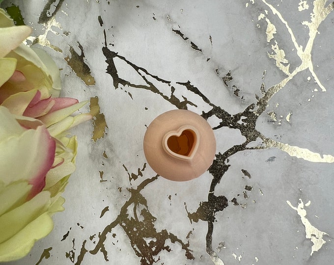 Clay cutters Micro heart 8mm| Polymer clay cutters| Jewellery tools| Clay tools| Earrings cutter| Ceramic cutters