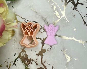 Angel polymer clay cutter / earrings cutters