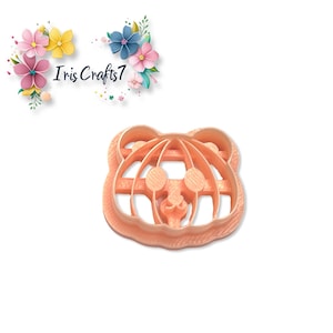 Bear Pumpkin Polymer Clay Cutter – Fall Halloween Earring Making Tool – DIY Autumn Jewelry Supplies for Crafters