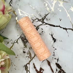 Polymer Clay Texture Roller with Love Text Design – Embossing Tool for DIY Crafts