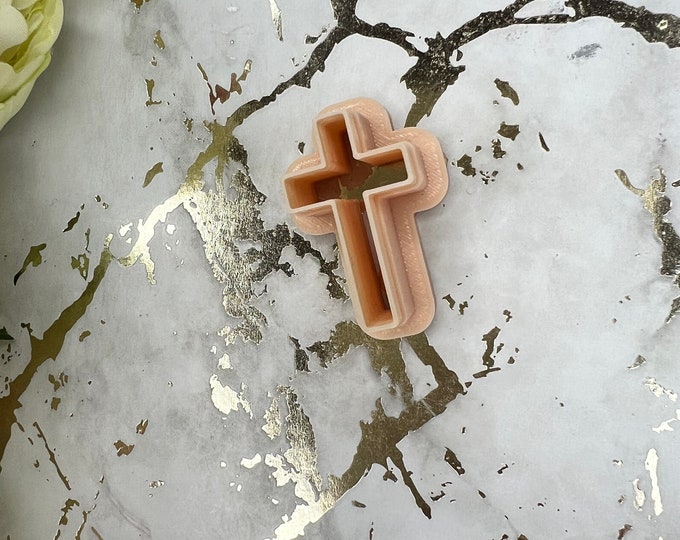 Clay cutters Cross 2| Polymer clay cutters| Jewellery tools| Ceramic cutters| Earrings cutters| Clay tools