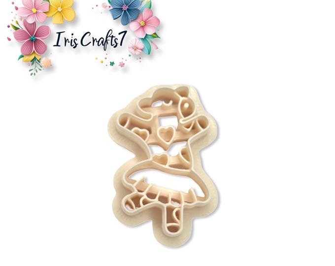Ballerina Cow Polymer Clay Cutter for Earrings Jewelry Tool