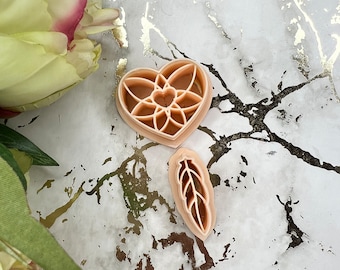 Valentine Heart Dreamcatcher Polymer Clay Cutter Earrings Tool