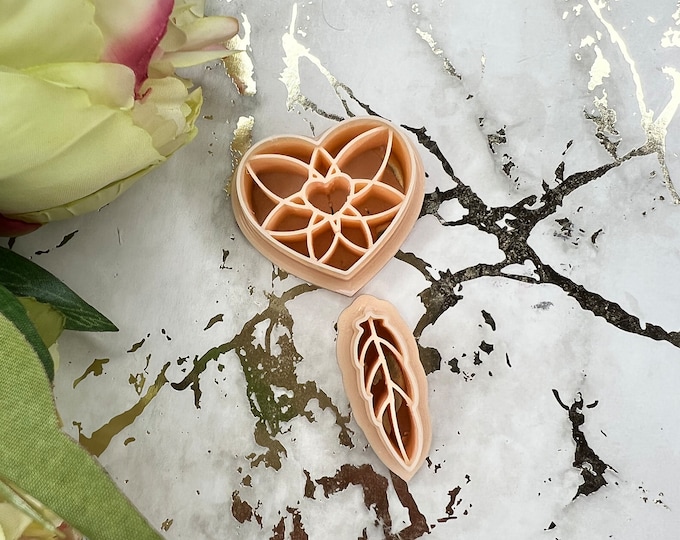 Valentine Dreamcatcher polymer clay cutter