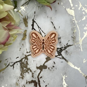 Butterfly 8 Polymer Clay Cutter – DIY Earring Making Tool – PLA Clay Supplies – Insect Shape Cookie Cutter for Handmade Jewelry