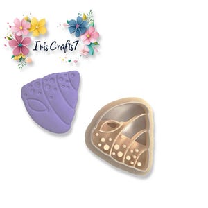 Shell 6 Polymer Clay Cutter for Earrings - Jewelry Making Tool Set for Handmade Accessories