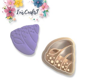 Shell 6 Polymer Clay Cutter for Handmade Earrings Jewelry-Making Tool