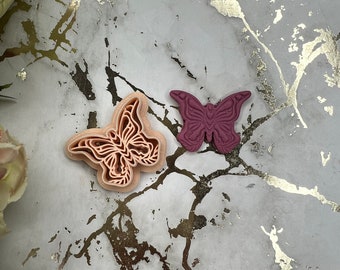 Butterfly 7 polymer clay cutter