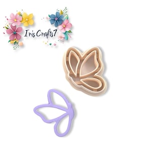 Butterfly Cutout 2 Polymer Clay Earring Cutter - Craft Unique Earrings