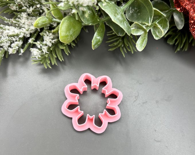 Snowflake 11 Polymer Clay Cutter - Winter Holiday Craft Tool for Christmas Jewelry & Ornaments Supplies