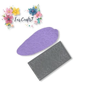 Seashells 1 polymer clay rubber texture mat - Silver Clay Tools