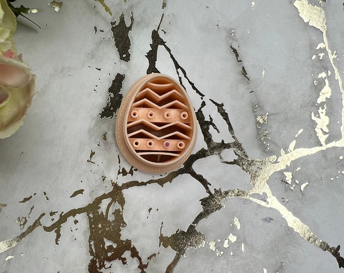 Easter egg 1 polymer clay cutter