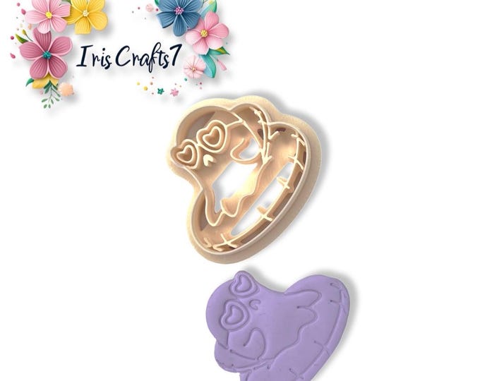 Polymer Clay Cutter Ghost with Lifebuoy Earring Tool for DIY Jewelry Making Halloween Craft Supplies