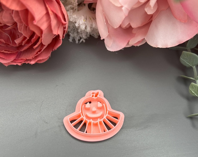 Pumpkin 12 Polymer Clay Cutter_ Halloween earrings_ Ceramic tools_ Handmade Jewellery