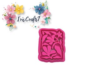 Boho Flower Polymer Clay Cutters: Handmade Earring & Ceramic Tools
